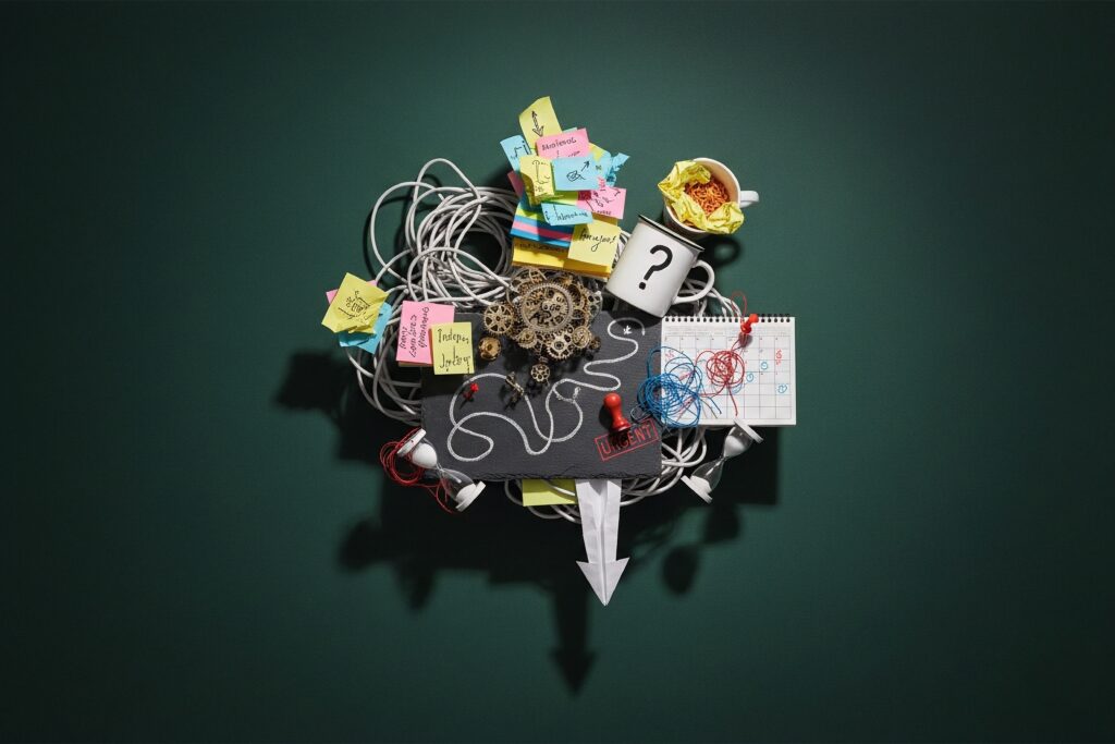 Kreative Darstellung von